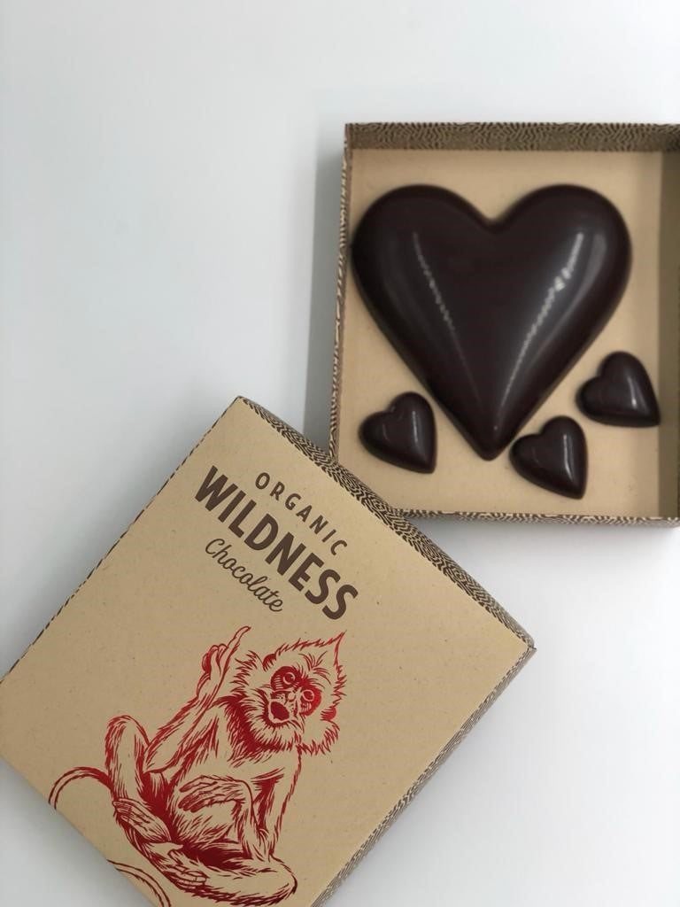 Heart shaped chocolate