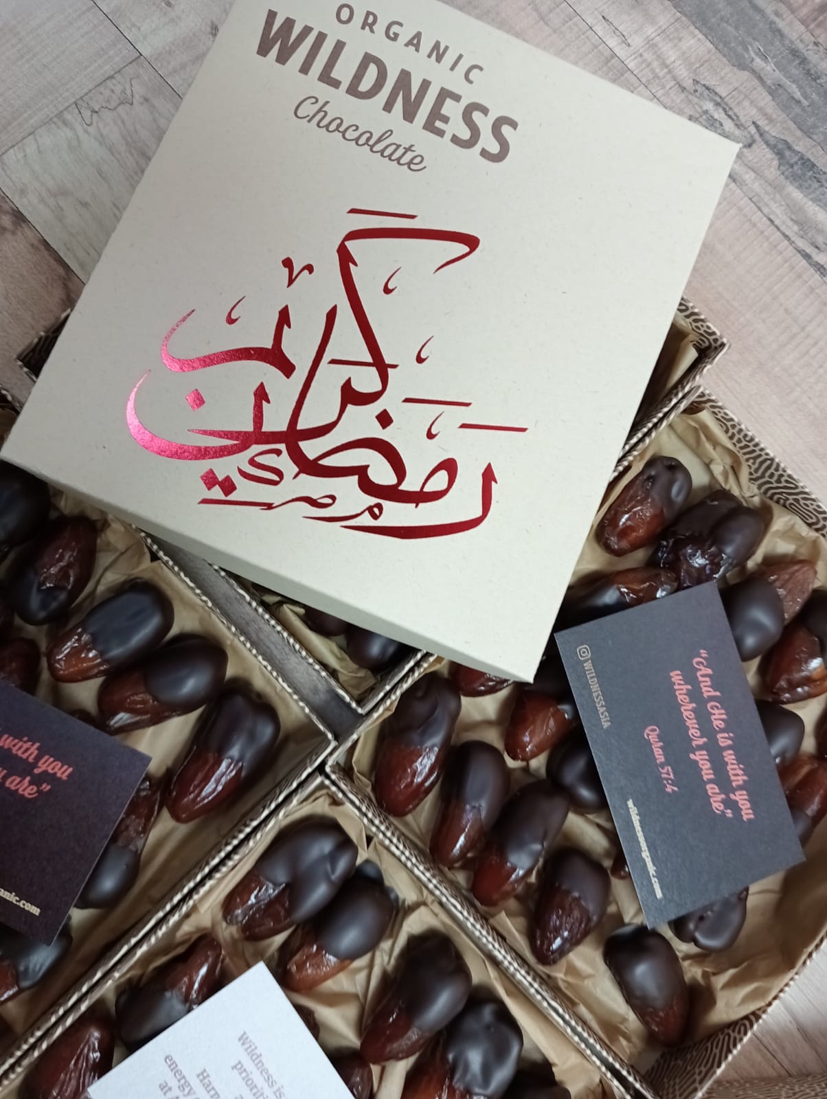 Dates Dipped in 74% Dark Chocolate