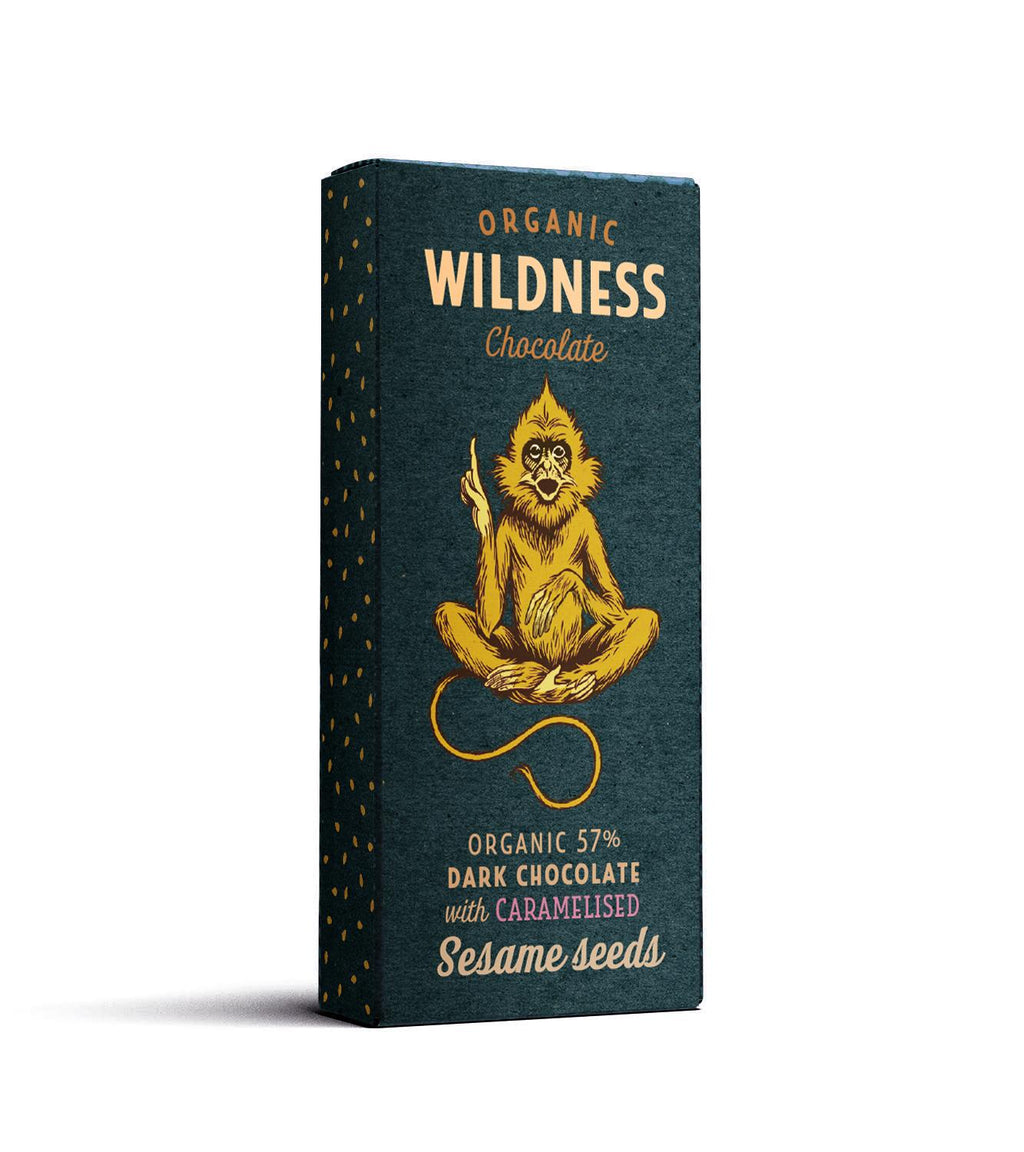 Sesame Seeds Caramelized in Dark Chocolate