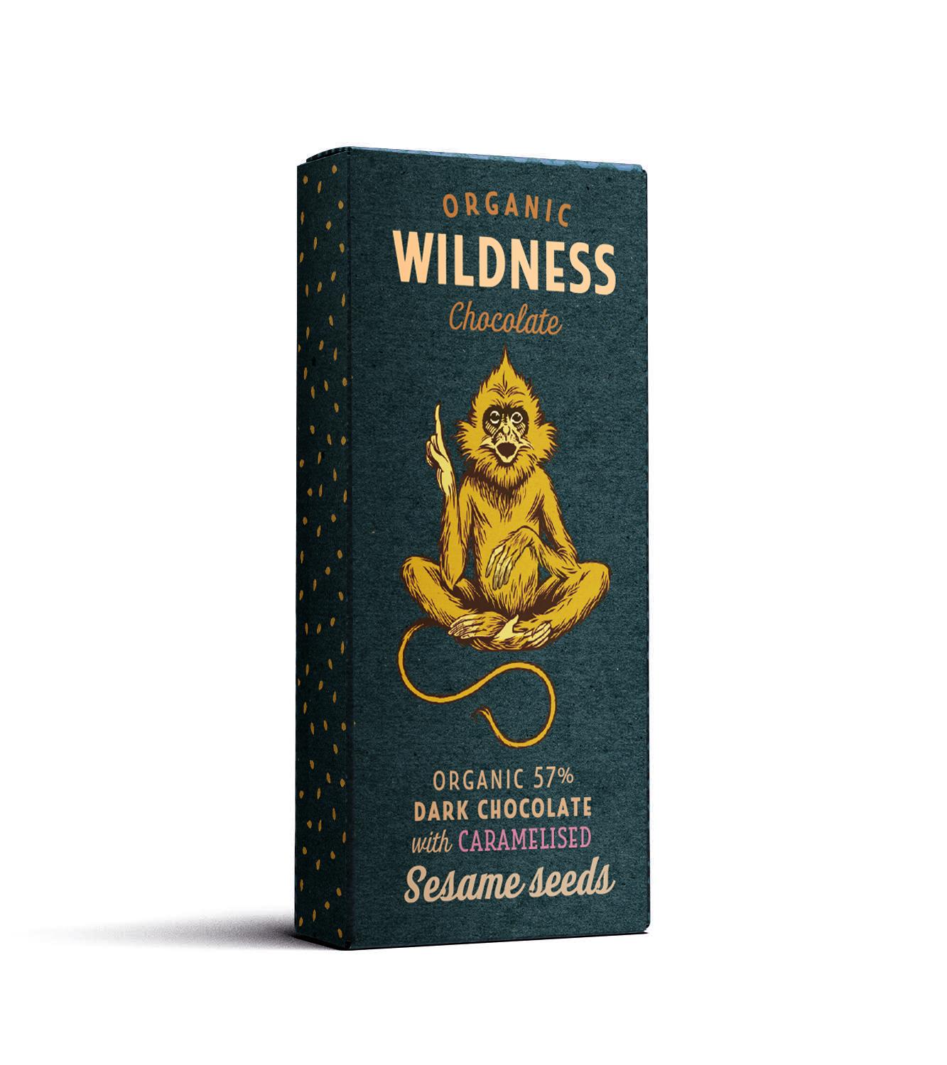 Sesame Seeds Caramelized in Dark Chocolate