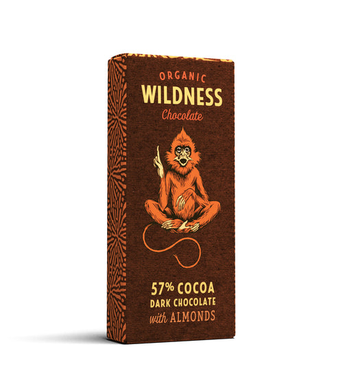 Almond dark organic chocolate